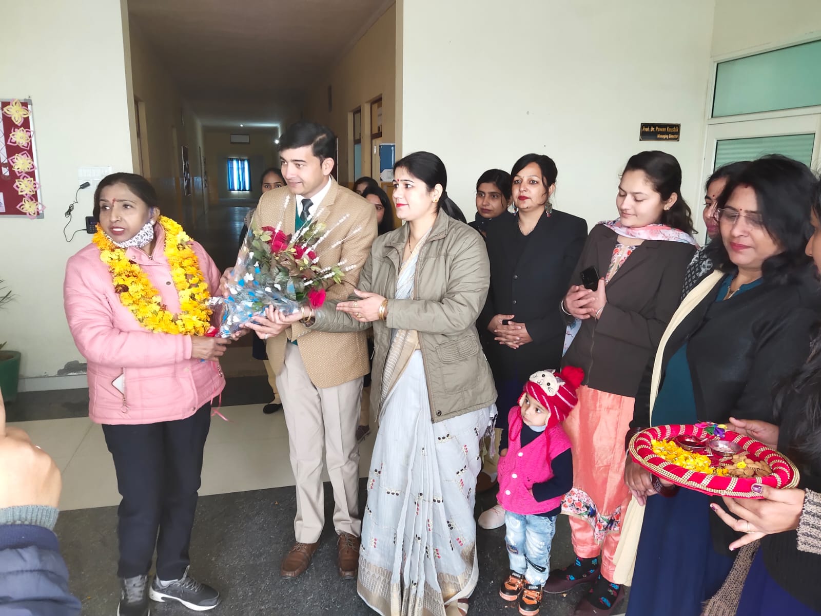 District Sports Officer Visit